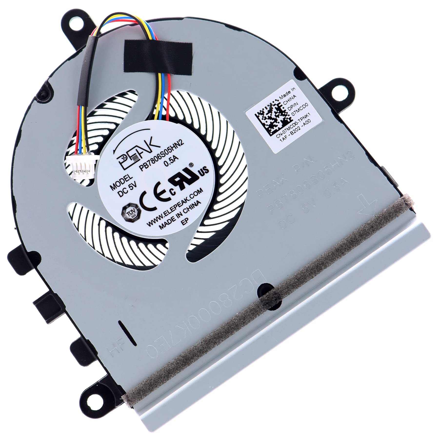Amazon.com: Deal4GO 5V CPU Cooling Fan 7MCD0 07MCD0 Replacement